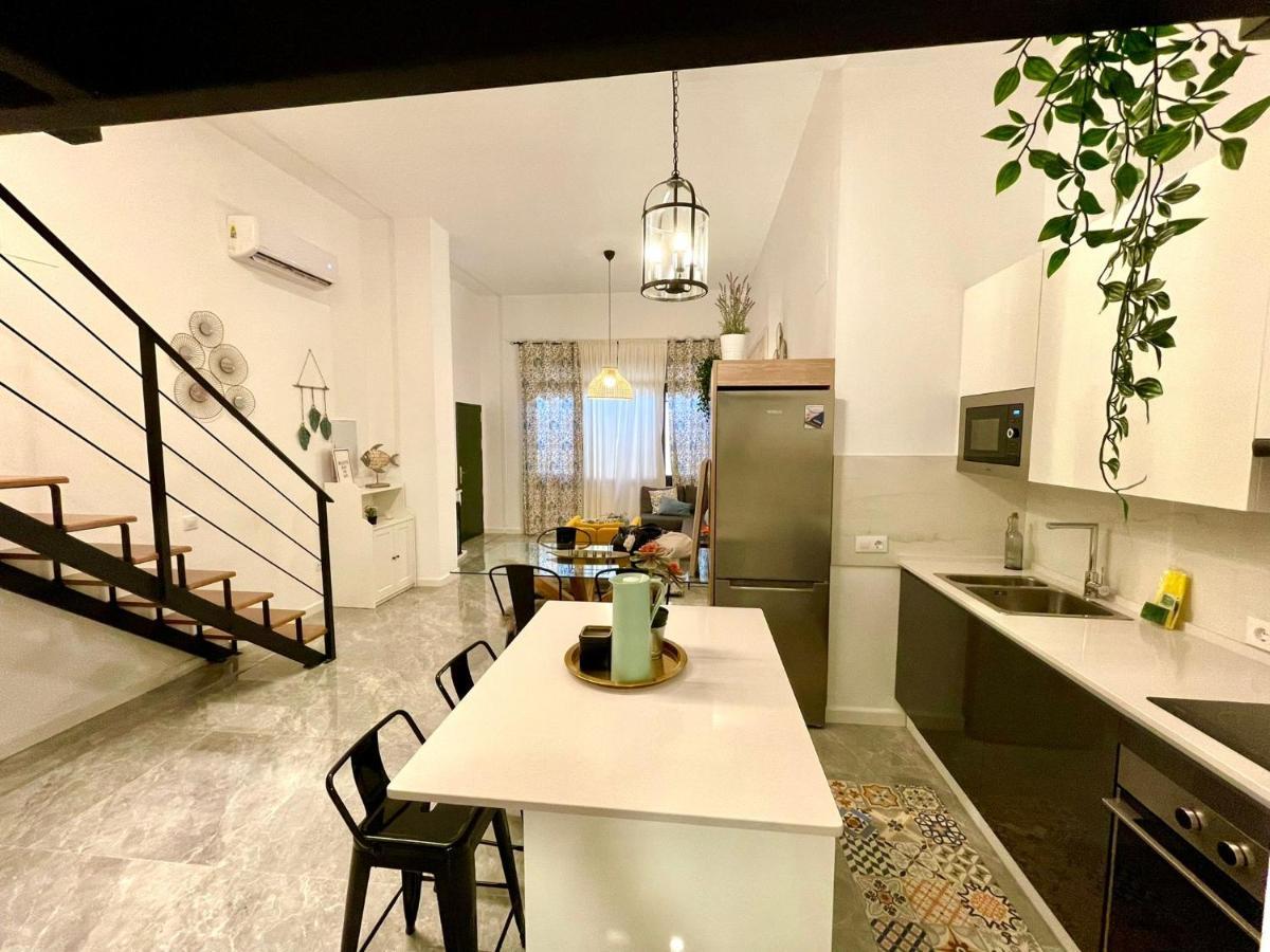 Апартаменти Gatu Premium Duplex Confort Junto A La Playa, Wifi Y Aire Acc Кадіс Екстер'єр фото